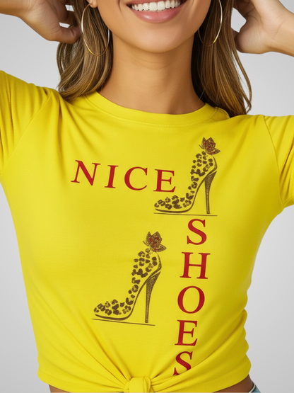 Crop Tee – Nice Shoes