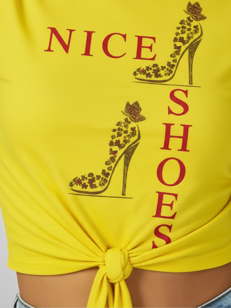 Crop Tee – Nice Shoes