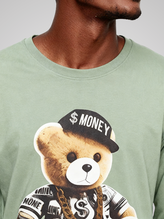 Long Sleeve – Mint Bear