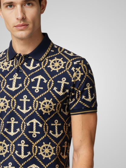 Polo – Nautic Pattern