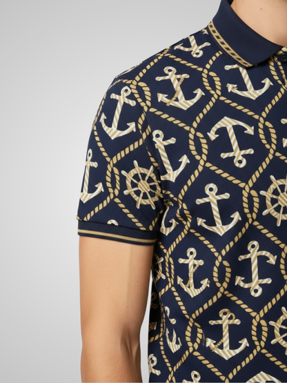 Polo – Nautic Pattern